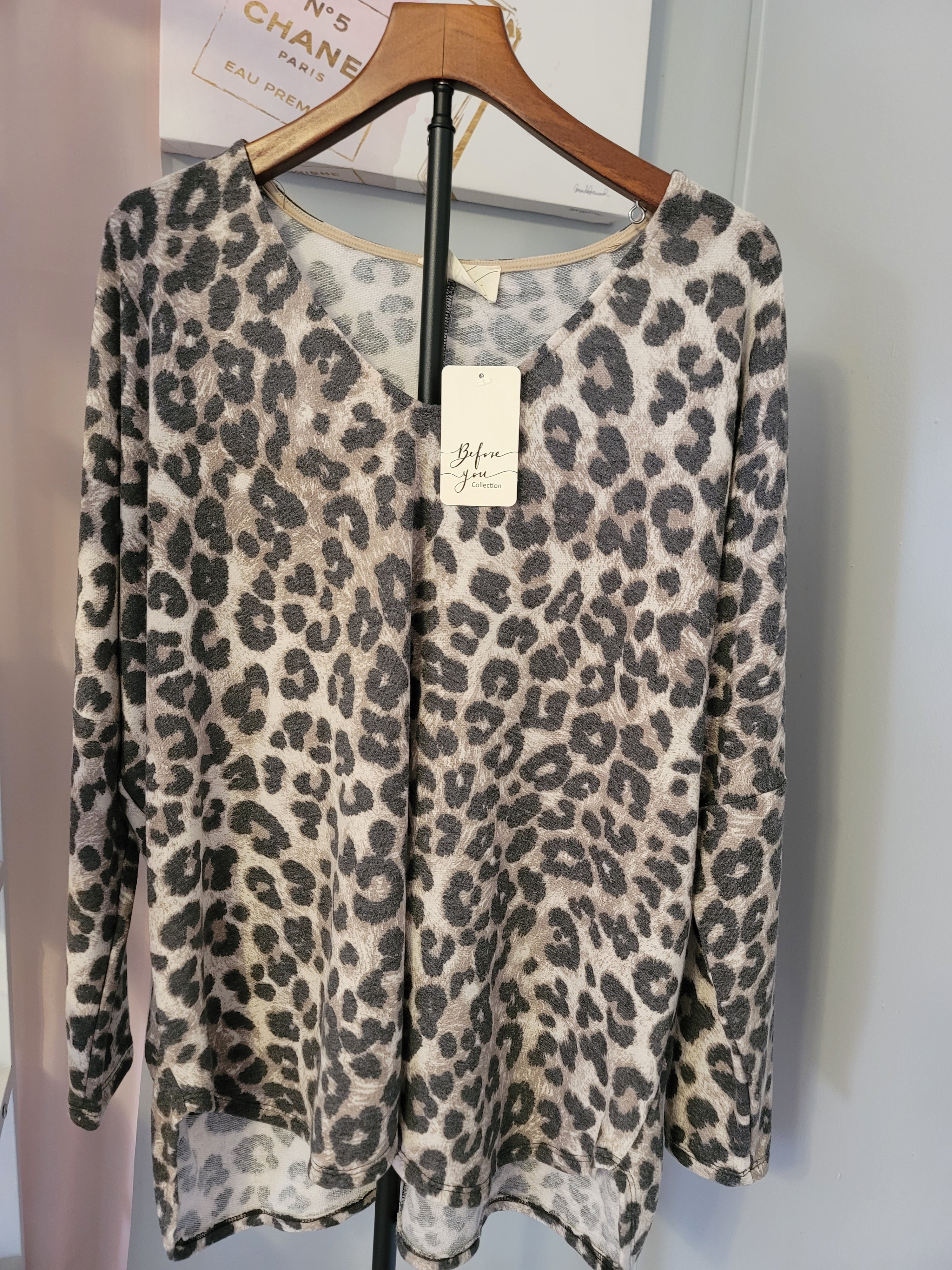 Oversized Leopard Print