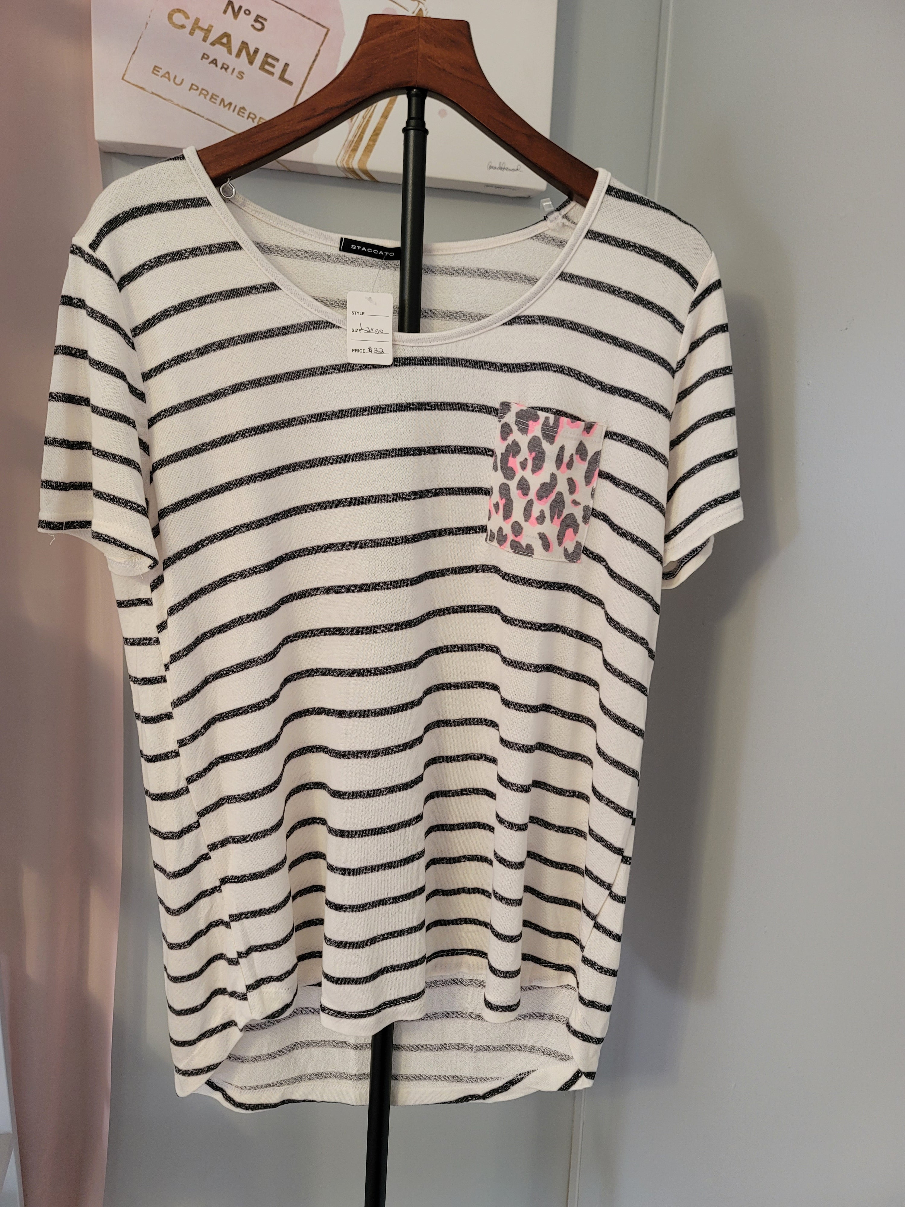 Short Sleeve hi-low top
