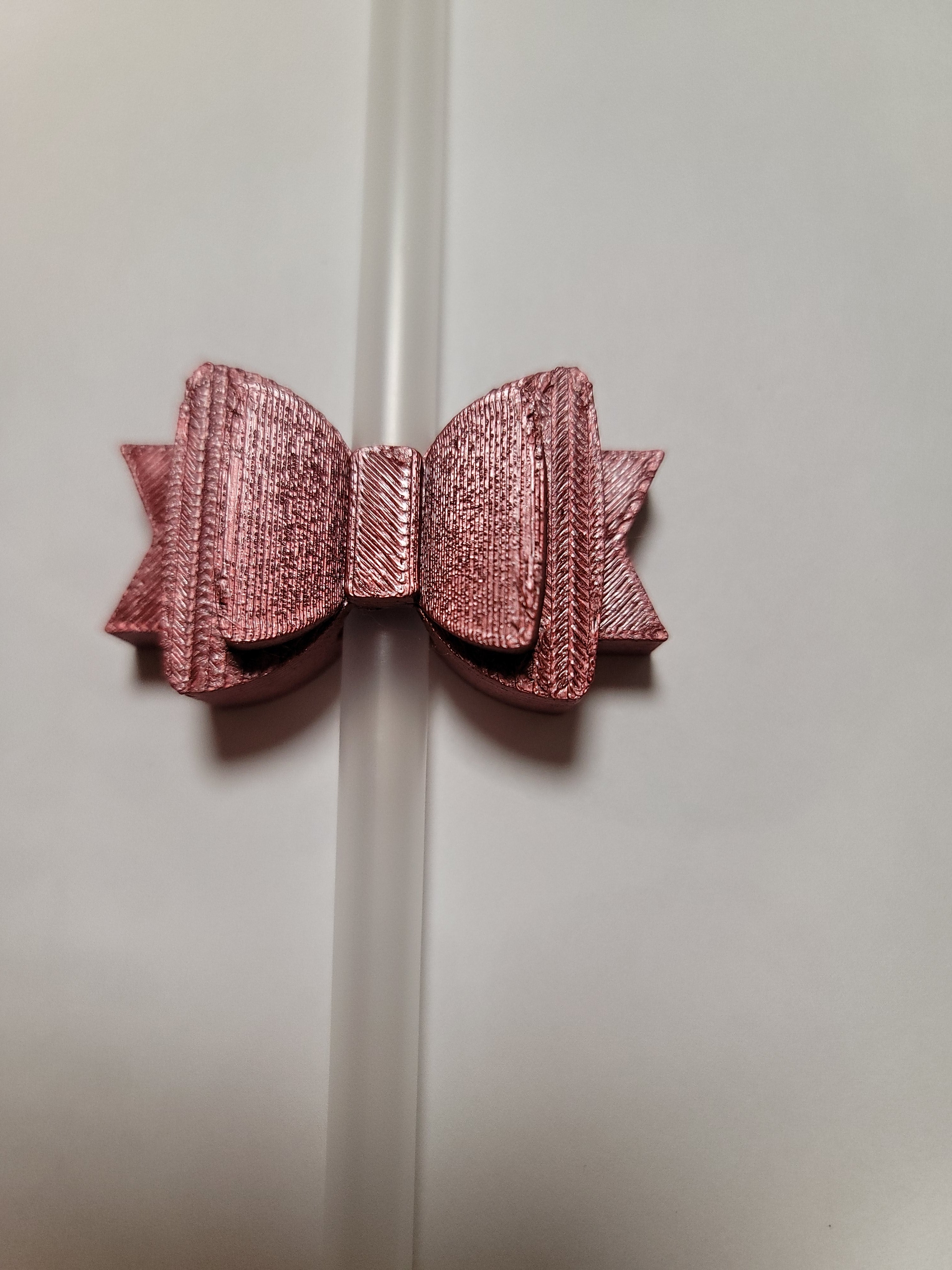 Rose Silk Bow