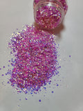 Bubble Glitter- Strawberry Wine # 10